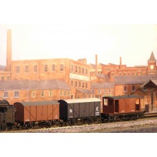 HORNBY GOODS TRAIN and BRAKE VAN